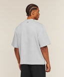Ath - State Graphic T-Shirt oversized fit Light Grey Core Marl - Unmatched Kicks - GYMSHARK