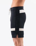 Aztec Boardshort - Black Linen - Unmatched Kicks - Alphalete
