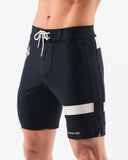 Aztec Boardshort - Black Linen - Unmatched Kicks - Alphalete