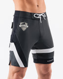 Aztec Boardshort - Cloud Smoke - Unmatched Kicks - Alphalete