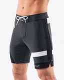 Aztec Boardshort - Cloud Smoke - Unmatched Kicks - Alphalete