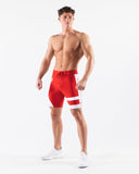 Aztec Boardshort - Crimson Coin - Unmatched Kicks - Alphalete