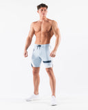 Aztec Boardshort - Navy Sky - Unmatched Kicks - Alphalete
