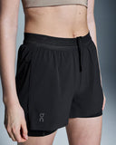 3" Performance 2/1 Shorts Black