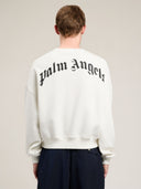Back Curved Logo Loose Sweatshirt - Unmatched Kicks - Palm Angeles