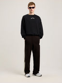 Back Curved Logo Loose Sweatshirt - Unmatched Kicks - Palm Angeles