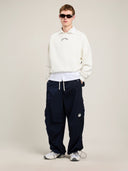 Back Curved Logo Loose Sweatshirt - Unmatched Kicks - Palm Angeles