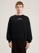 Back Curved Logo Loose Sweatshirt - Unmatched Kicks - Palm Angeles