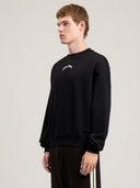 Back Curved Logo Loose Sweatshirt - Unmatched Kicks - Palm Angeles