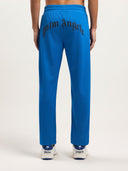 Back Curved Logo Track Pants - Unmatched Kicks - Palm Angeles