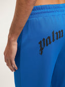 Back Curved Logo Track Pants - Unmatched Kicks - Palm Angeles