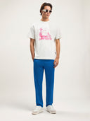 Back Curved Logo Track Pants - Unmatched Kicks - Palm Angeles