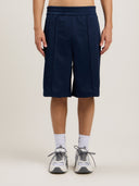 Back Curved Logo Track Shorts - Unmatched Kicks - Palm Angeles