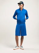 Back Curved Logo Track Shorts - Unmatched Kicks - Palm Angeles