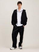 Back Curved Logo Zip Hoodie - Unmatched Kicks - Palm Angeles