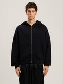 Back Curved Logo Zip Hoodie - Unmatched Kicks - Palm Angeles