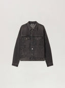 Back Logo Over Denim Jkt - Unmatched Kicks - Palm Angeles