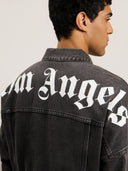 Back Logo Over Denim Jkt - Unmatched Kicks - Palm Angeles