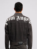 Back Logo Over Denim Jkt - Unmatched Kicks - Palm Angeles