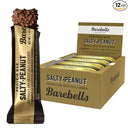 Barebells Protein Bars Salty Peanut - 12 Count, 20g High Protein Treats - Chocolate Nutrition Bar with 1g Total Sugars - On-The-Go Breakfast or Post-Workout Snack - Unmatched Kicks-Barbell Protein Bar