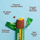 Barebells Soft Protein Bars Banana Caramel - 12 Bars (1 pack of 12) - Protein Snacks with 16g of High Protein - Fluffy Chocolate Treat with 2g of Total Sugars - Soft Protein Snack & Breakfast Bars - Unmatched Kicks-Barbell Protein Bar