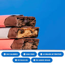 Barebells Vegan Protein Bars Caramel Choco Chip, Plant Based with High Protein - Chocolate Protein Bars - Perfect on The Go Protein Snack & Breakfast Bars 12 Count (Pack of 1) - Unmatched Kicks-Barbell Protein Bar
