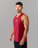 Base Cutoff - Red - Unmatched Kicks - Alphalete