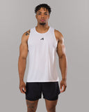 Base Cutoff - White - Unmatched Kicks - Alphalete