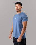 Base Tee - Muted Blue - Unmatched Kicks - Alphalete