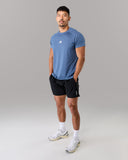 Base Tee - Muted Blue - Unmatched Kicks - Alphalete