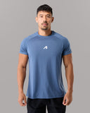 Base Tee - Muted Blue - Unmatched Kicks - Alphalete