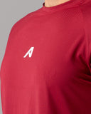 Base Tee - Red - Unmatched Kicks - Alphalete