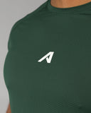 Base Tee - Summit Green - Unmatched Kicks - Alphalete