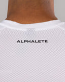 Base Tee - White - Unmatched Kicks - Alphalete