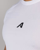 Base Tee - White - Unmatched Kicks - Alphalete