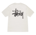 BASIC STUSSY TEE WHITE - Unmatched Kicks - STUSSY