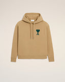 Beige Cotton Ami De Coeur Hoodie - Unmatched Kicks - Ami Paris