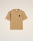 Beige Cotton Ami De Coeur T-shirt - Unmatched Kicks - Ami Paris
