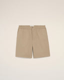 Beige Cotton Elasticated Waist Ami De Coeur Shorts - Unmatched Kicks - Ami Paris