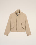 Beige New Wool Harrington Jacket - Unmatched Kicks - Ami Paris