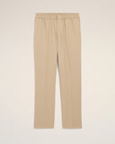 Beige Wool Elasticated Waist Trousers - Unmatched Kicks - Ami Paris