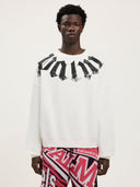 Big Neck Logo Loose Sweatshirt - Unmatched Kicks - Palm Angeles