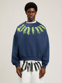 Big Neck Logo Loose Sweatshirt - Unmatched Kicks - Palm Angeles