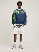 Big Neck Logo Loose Sweatshirt - Unmatched Kicks - Palm Angeles