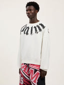 Big Neck Logo Loose Sweatshirt - Unmatched Kicks - Palm Angeles