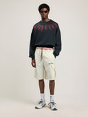 Big Neck Logo Loose Sweatshirt - Unmatched Kicks - Palm Angeles