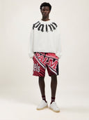 Big Neck Logo Loose Sweatshirt - Unmatched Kicks - Palm Angeles