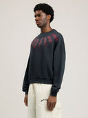 Big Neck Logo Loose Sweatshirt - Unmatched Kicks - Palm Angeles