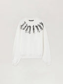 Big Neck Logo Loose Sweatshirt - Unmatched Kicks - Palm Angeles