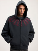 Big Neck Logo Zip Hoodie - Unmatched Kicks - Palm Angeles